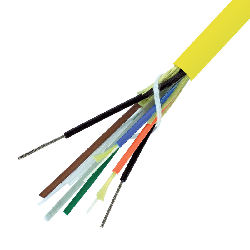 Copper-Fiber Composite Cable