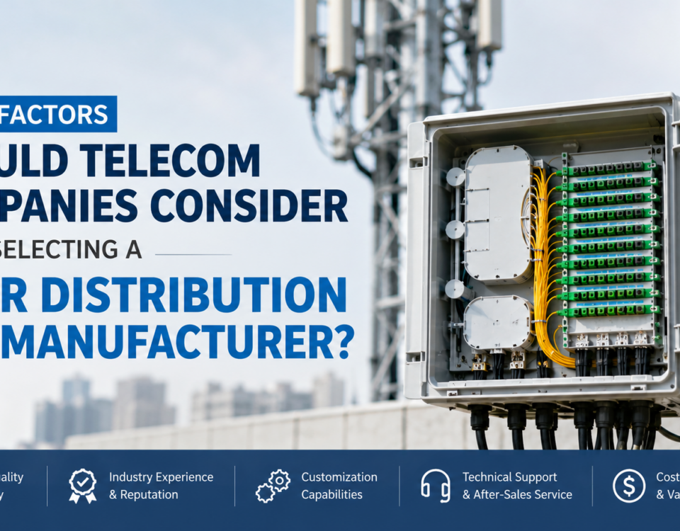 What Factors Should Telecom Companies Consider When Selecting a Fiber Distribution Box Manufacturer