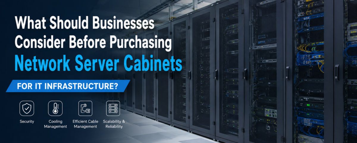 What Should Businesses Consider Before Purchasing Network Server Cabinets for IT Infrastructure