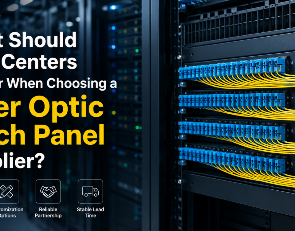 What Should Data Centers Look for When Choosing a Fiber Optic Patch Panel Supplier