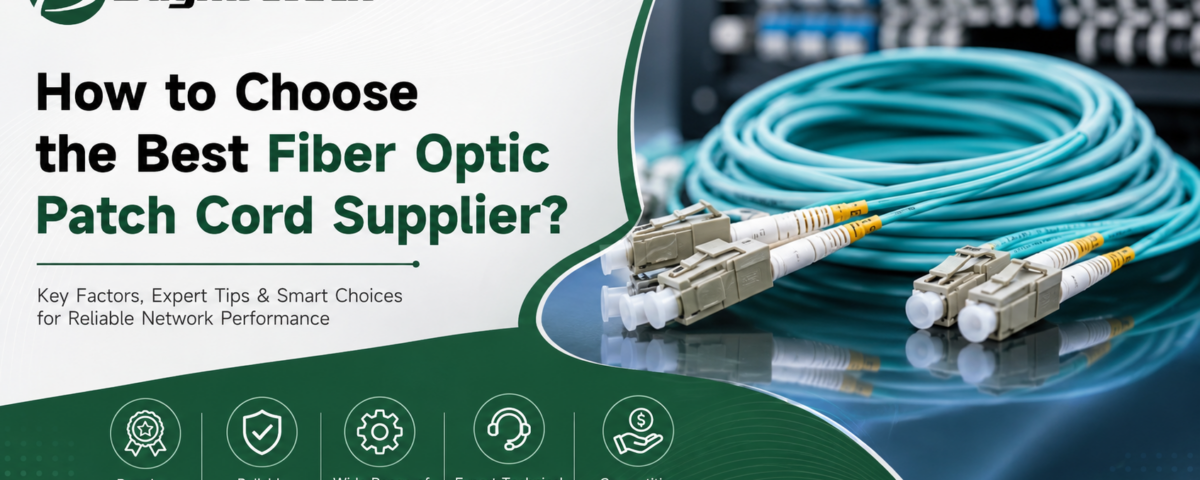 How to Choose the Best Fiber Optic Patch Cord Supplier