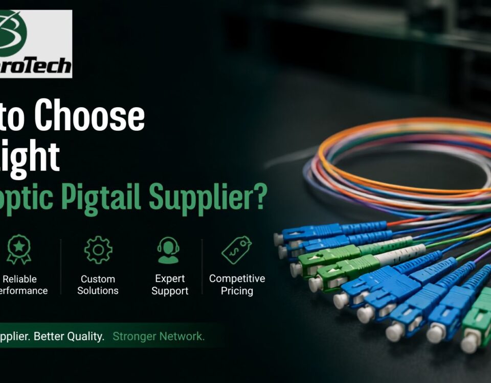 How to Choose the Right Fiber Optic Pigtail Supplier