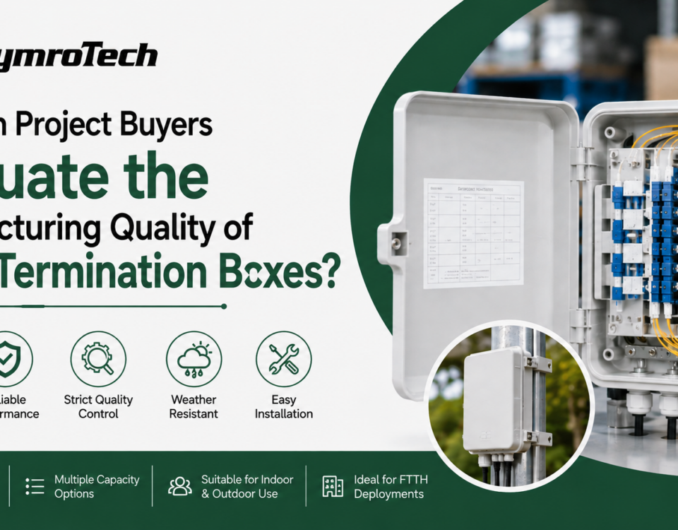 How Can Project Buyers Evaluate the Manufacturing Quality of FTTH Termination Boxes