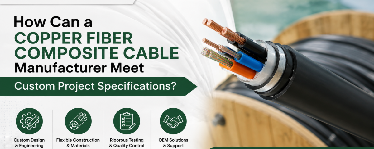 How Can a Copper Fiber Composite Cable Manufacturer Meet Custom Project Specifications