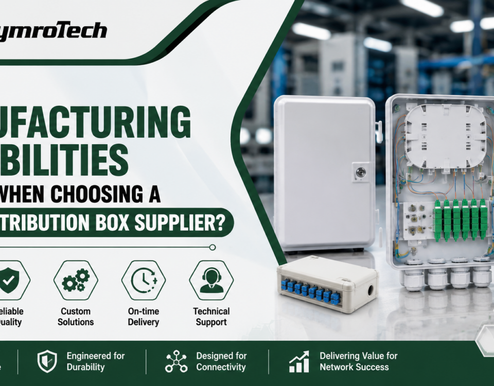 What Manufacturing Capabilities Matter When Choosing a Fiber Distribution Box Supplier