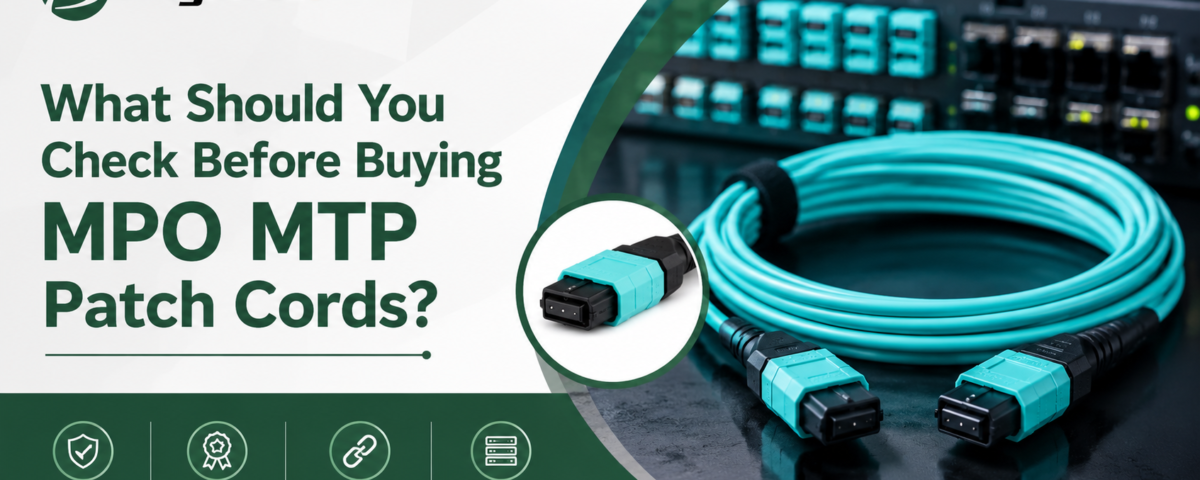 What Should You Check Before Buying MPO MTP Patch Cords